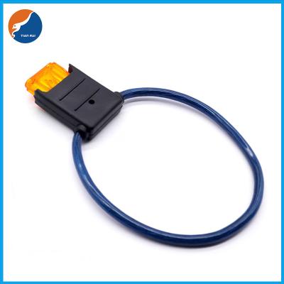 China Heavy Duty Inline Fuse Holder 6AWG 8AWG 10AWG 12AWG Auto Blade Maxi Inline Fuse Holder for sale