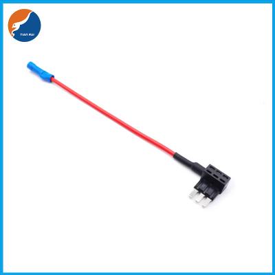 China Piggy Back Inline Blade Fuse Tap Adapter Holder Micro 3 Add A Circuit 12V 24V for sale
