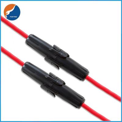 China 14AWG 16AWG 18AWG 20AWG Gauge Twist-Lock In-line Fuse Holder For 6x30mm Fast Blow Glass Fuse for sale