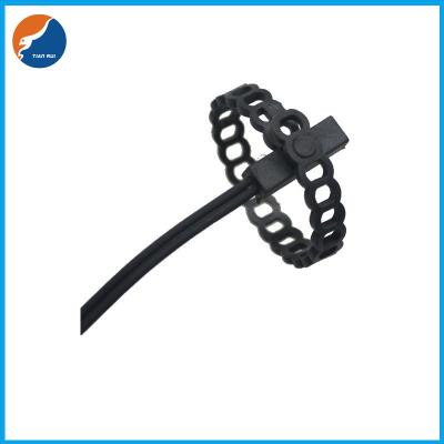 China Refrigerator 6x20 Probe TPE NTC Thermistor Temperature Sensor 10K With Fixed Tie Pipe Industrial Strap for sale