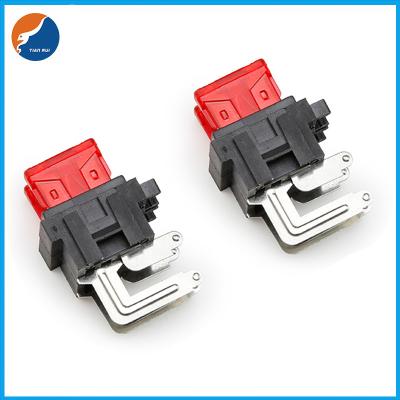 China 32V 30A Double Triplet Tetrad PCB Mount Standard Blade Fuse Holder for sale