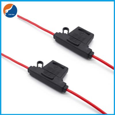 China TR-506 Inline 8 AWG Blade ATM Water Resistant Maxi Fuse Holder For Car Boat Truck With 30cm Wire for sale
