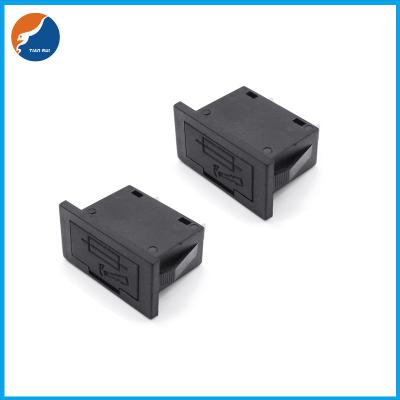 China BHC1 Black Housing Glass Ceramic Tube PCB Board Mount Fuse Holder For 5.2x20mm Current Fuses for sale