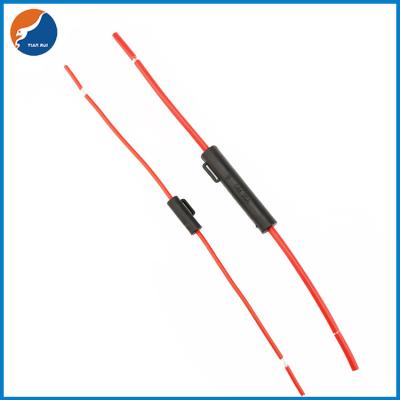 China El alambre sellado de la prenda impermeable lleva el tenedor en línea actual del fusible para el fusible de cristal de 5x20 6x30 en venta
