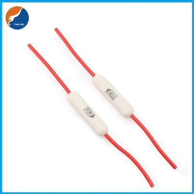 China Waterproof 5x20 In Line Glass Fuse Holder with Wire Leads for sale