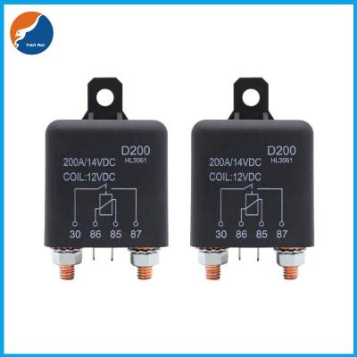 China 200A High Current Automotive Relay 12V 24V Preheating Relay Car Starter Relays Te koop