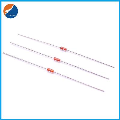 China Axial Lead MF58 Glass Bead Type Encapsulated Silicone Silicon Linear PTC Thermistor 580 OHM 180C for sale