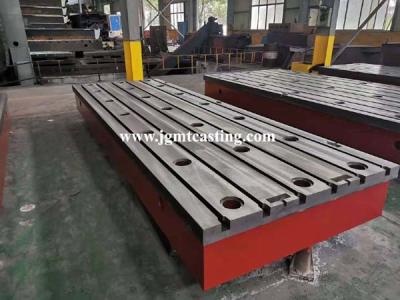 China Cast Iron Surface Tables T-Slots Plates for sale