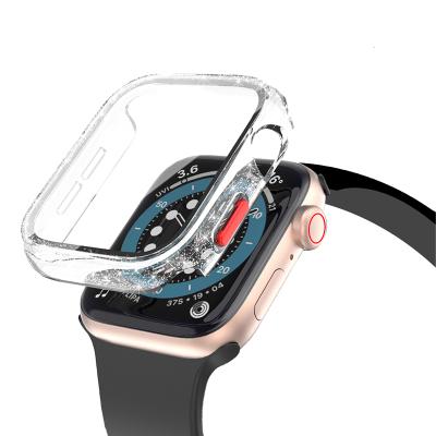 China premium case for apple watch bling case screen protector for apple smart watch case for apple watch serie 6 for sale