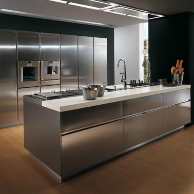 China Customized Stainless Steel Kitchen Cabinet for sale