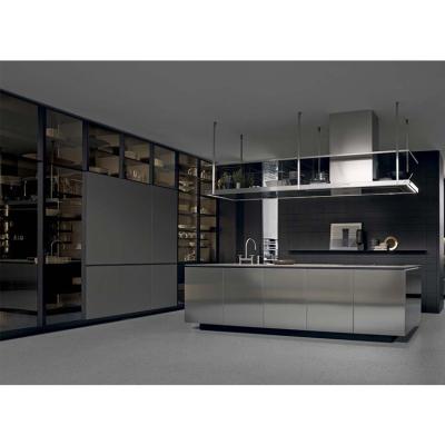 China Modular Stainless Steel Kitchen Cabinet for sale