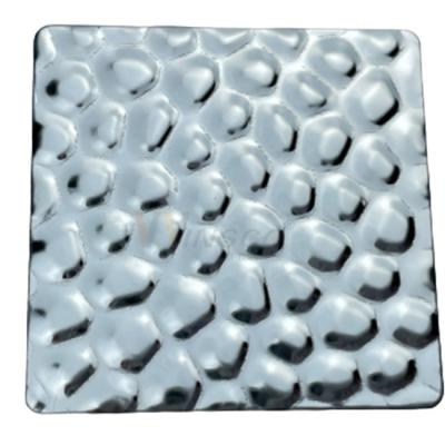 China Convex Honeycomb Stainless Steel Sheet Cold Rolled 304 Embossed for sale