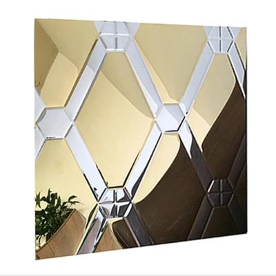 China PVD Coated Color Stainless Steel Sheet 3D Punching 304 Mirror Finish SS Sheet for sale