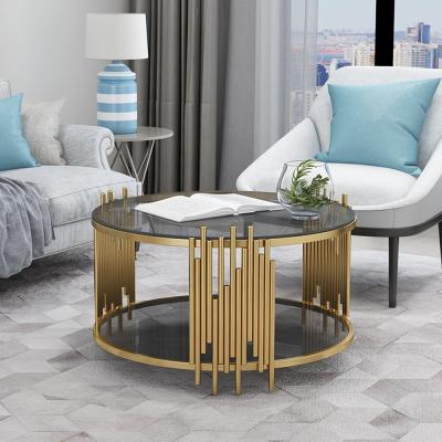 China Nordic Minimalist Custom Stainless Steel Furniture Living Room End Table for sale