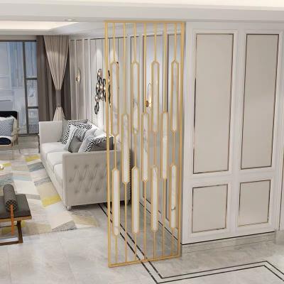 China Laser Cut Stainless Steel Partition Wall Decorative PVD Coating for sale