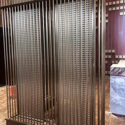China Customized Indoor Stainless Steel Partition Wall For Public Space for sale