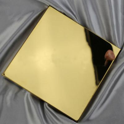 China PVD Mirror 201 Color Stainless Steel Sheet Coated Decorative for sale