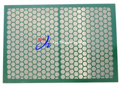 China Replacement FSI 5000 Steel Frame Shale Shaker Screen Green 304 Or 316  Material for sale
