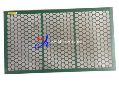 China Replacement Kemtron 28 Steel Frame Shaker Screen For Oil Drilling for sale
