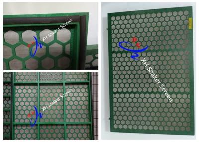 China API SS 316 Green Color Mi Swaco Shaker Screens Swaco Mamut in oil drilling field for sale