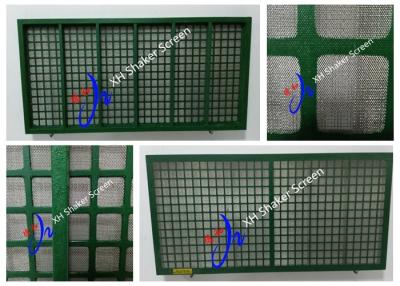 China Swaco Mongoose Flat Shale Shaker Screen For Solid Control API 20 - 325 Mesh for sale