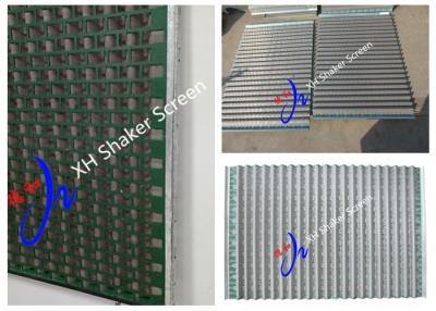 China Green Shale Shaker Screen 43 - 30 / 2000 PWP /  For Desilter API 20 - 325 for sale