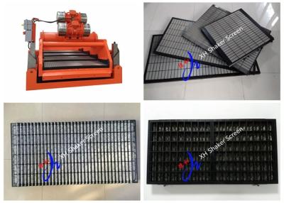 China Stainless Steel Swaco Mongoose Shaker Screen , Oil Mud Vibrating Screen for sale