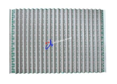 China Replacement 1050 * 695mm FLC 500 Shale Shaker Screen  20-325 Mesh Range for sale