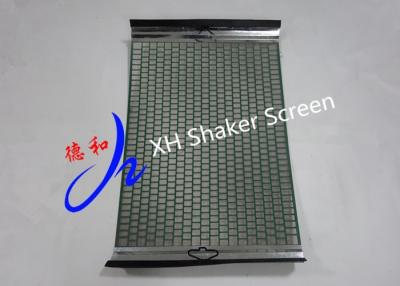 China Hookstrip Flat Sand Vibrating Screen FLC 500 Oil Vibrating Screen for sale