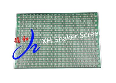 China Green Color D2000 Rock Shaker Screen Wave Type 316 Stainless Steel Materials for sale