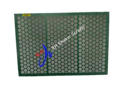 China Green Color Steel Frame Type Mi Swaco Mamut Shaker Screens For Oil and Gas for sale