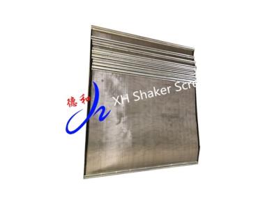 China Customized One Layer Rock Oil Drilling Fluid Vibrating Screen / Shaker Screen Mesh for sale