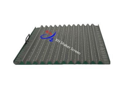 China Oilfield Equipment Metal Vibrating Shale Shaker Screens With Hooks 710X626mm for sale