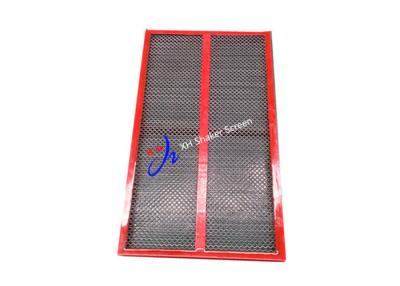 China Mining Coal And Metal Environment Polyurethane Tensioned Screens Rectangle Shape for sale