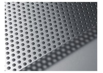 China Perforated Sieves Sheet / Perforated Metal Screen 1-20 Mm Hole Pitch for sale