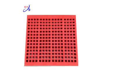 China Red Polyurethane Screen Panels For Mine Drilling And Solid Control Equipment for sale