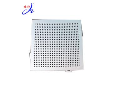 China Acoustic Panels Perforated Metal Mesh For Galvanized Steel In Grey Color for sale
