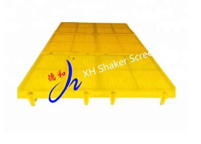 China Vibrating Mesh Polyurethane Screen Panels With 305 * 305 * 45mm For Dewatering for sale