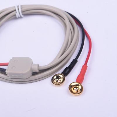 China Electrodos médicos de la taza de la capa EEG del oro con el diámetro 10m m en venta