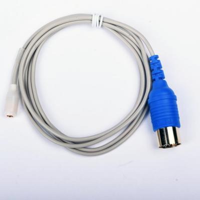 China Repusi Concentric EMG Needle Electrode Reusable Cable With 6 Pin DIN Plug for sale