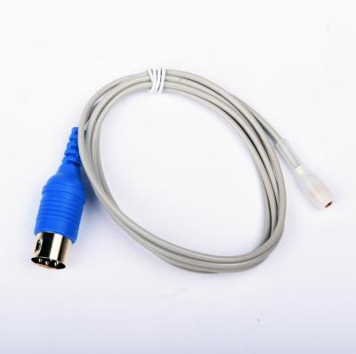 Chine Le câble concentrique de bouclier d'EMG avec le connecteur de 5 bornes DIN adapte la plupart des systèmes d'EMG à vendre