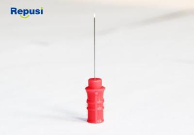 China Longitud eje plástico del EMG de la aguja concéntrica de 28 milímetros, agujas grandes hermosas del Emg de la manija en venta