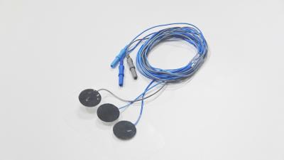 China Pre-Gelled EKG Ground Self Adhesive Electrodes / Tab Diagnostic Electrode for sale