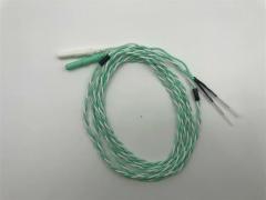 Disposable Twisted Subdermal needles in Intraoperative Neuromonitoring area 7mm length 1.5M lead