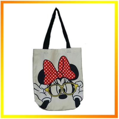 China 2014 Cute mickey mouse cheap clear promotional shopping bag for sale