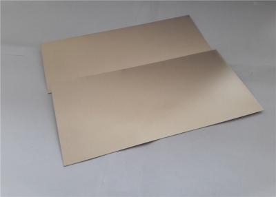 China Satin Surface Appearance Painted Aluminum Sheets , Satin Anodised Aluminium Sheet With Profective Film for sale