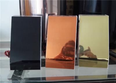 China Advertisement Plate Aluminium Mirror Sheet Mirror Surface  Protective Film Single Coating for sale