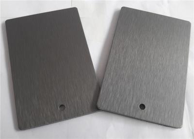 China Spray Painting Processed Brushed Aluminum Sheets Excellent Tensile Strength for sale