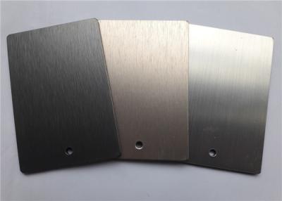 China Custom Width Painted Aluminium Sheet , High Strength Brushed Aluminum Panels for sale
