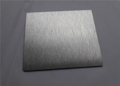 China Drawing Surface Light Weight Brushed Aluminium Sheet High Corrosion Resistance for sale